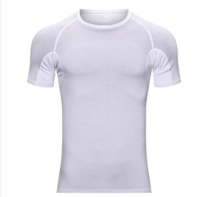Camisetas Deportivas Personalizadas al por Mayor, 100% Algodón, Malla Transpirable, Secado Rápido, Ecológicas, de Manga Corta para Hombre, Sublimadas y Ajustadas - Product Image 2