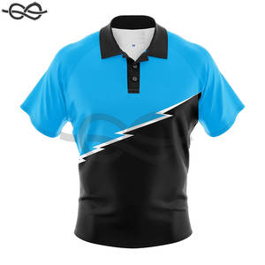 Impression personnalisée pour hommes logo brodé de haute qualité 100% coton ou polyester uniforme vierge polo de golf à sec - Product Image 1