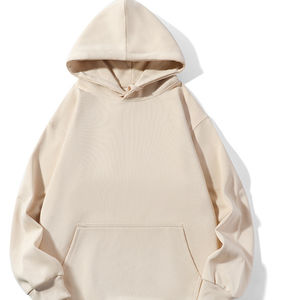 เสื้อฮู้ดโอเวอร์ไซส์ใส่ได้ทั้งชายและหญิงเสื้อสวมหัวผ้าฝ้าย100% มีโลโก้พิมพ์ลายสำหรับฤดูหนาว - Product Image 1