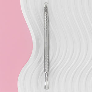 Empujador de Cutículas Profesional con Mango Antideslizante, Removedor de Piel Muerta de Doble Punta de Acero Inoxidable, Empujadores de Cutículas para Uñas - Product Image 6