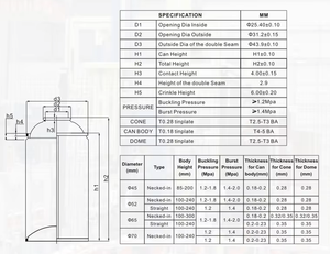 Actionneur de vanne de boîte d'aérosol de haute qualité pour canettes de <span class=keywords><strong>gaz</strong></span> butane - Product Image 5
