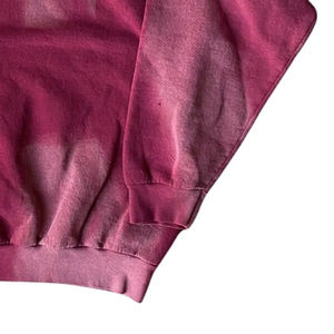 Sweat-shirt uni à col rond avec logo personnalisé et lavage spécial, sweat-shirt uni à col rond pour homme/femme, université - Product Image 6