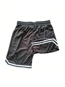 Custom <b>men</b> sublimation mesh <b>shorts</b> <b>5</b> <b>inch</b> <b>inseam</b> double layer graphic logos training mesh <b>shorts</b> - Product Image 2