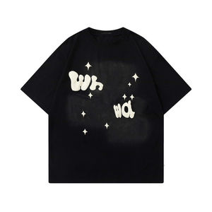 Camiseta Oversize de Algodón 280G para Hombre con Logotipo Personalizado, Impresión DTG, Bordado y Serigrafía, Hombros Anchos - Product Image 2