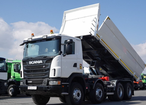 รถบรรทุกมือสอง รุ่น S-CANIA G 480 8x4 WYWROTKA HYDROBURTA BORDMATIC MANUAL สำหรับงานหนัก - Product Image 4