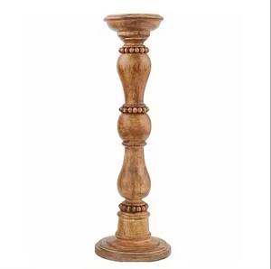 Top Trending <b>Wooden</b> <b>Candle</b> <b>Holder</b> Multiple Colours Home Decorative <b>Candle</b> <b>Pillar</b> Stand for Wedding Christmas Votive <b>Candles</b> - Product Image 4