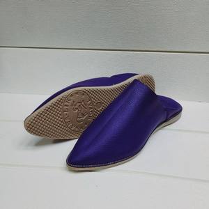 Handmade Genuine Moroccan Leather Babouche Slippers Men With Non Slip Breathable Comfort Fit For Home And Outdoors - Product Image 3