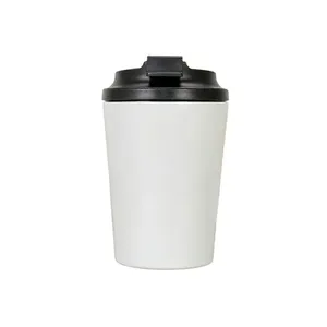 Tasse à café en acier inoxydable durable de 12oz 360ml avec couvercle de voyage - Product Image 4