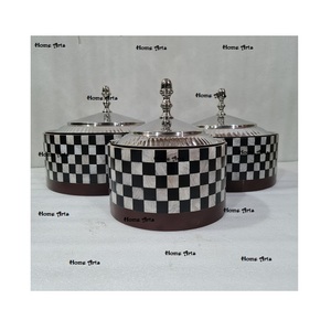 Olla caliente martillada de acero inoxidable, diseño único, cazuela de forma redonda para fiesta de boda y uso en ocasiones especiales - Product Image 4