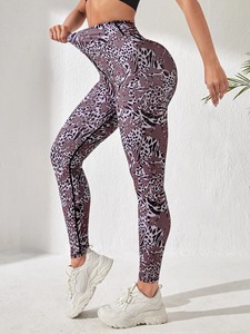 Mallas de Yoga para Fitness sólidas de cintura alta de alta calidad, sin costuras, transpirables, de secado rápido, ligeras, de longitud completa, mallas de entrenamiento para gimnasio - Product Image 4