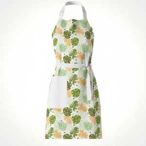 Tablier en coton de chef de maison classique Tissu doux à cou réglable et conception multi-poches pour plus de commodité - Product Image 3