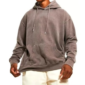 Sudadera con Capucha de Moda con Lavado Ácido y Efecto Desgastado por el Sol, Diseño Moderno, Tejido Cálido, con Cremallera, para Uso Casual o Deportivo, Unisex - Product Image 1