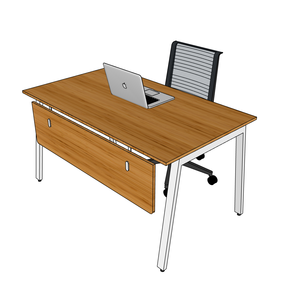 BFATB006 AtonBamboo 140x80cm <b>Foldable</b> Computer <b>Table</b> with Iron <b>Legs</b> Extendable and Storage Features for Living Room Use - Product Image 2