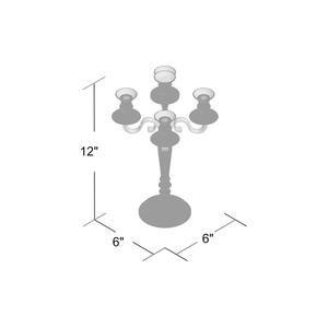 Candelabros de oro antiguo disponibles en estilo moderno perfecto para la decoración de bodas acento en el hogar eventos formales tendencia artículo más vendido - Product Image 3