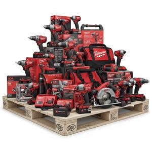 Ensemble complet de 15 outils Milwaukee 6533 neufs avec coffret rigide, porte-embouts et lame OEM, garantie de 3 ans - Product Image 1