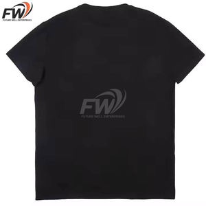 Camiseta de Diseño Único con Estampado de Pedrería para Hombre, Talla Grande, 100% Algodón, Corte Holgado, Ecológica, Transpirable y de Secado Rápido para Venta en Línea - Product Image 6
