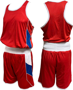 Uniforme de Boxeo Transpirable Ligero de Secado Rápido con Impresión Digital, 100% Poliéster, Unisex para Adultos - Product Image 4