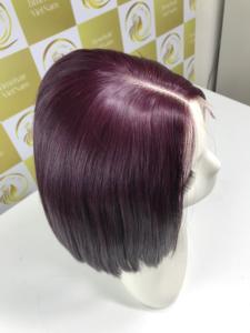 Hermosa Peluca de cabello humano 100% Natural Super doble dibujado extremos gruesos cutícula completa alineada estilo de onda recta a granel al por mayor - Product Image 1