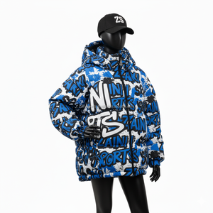 Chaqueta acolchada de Invierno para mujer 380GSM tela de poliéster duradera diseño acogedor ligero logotipo personalizado disponible chaqueta acolchada para mujer - Product Image 4