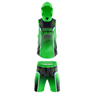 Uniformes de Flag Football sin Mangas Antibacterianos con Estampado de Bandera, Conjunto de Entrenamiento 7v7, Color Personalizado, Tecnología de Sublimación, Transpirable - Product Image 3