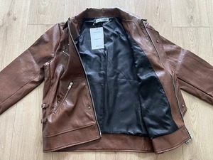 Nuevos abrigos de béisbol pesados para hombres de caballero, chaquetas de alta calidad cálidas Pu, diseño Digital abstracto, lona gruesa de piel de oveja - Product Image 5