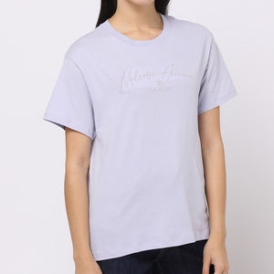 Women Summer Apparel Embroidery Printing t Shirts <b>Ladies</b> <b>Shorts</b> Sleeves Multicolor Fashion Embroidery T-shirts - Product Image 1