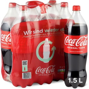Coca Cola 1.5 Liter Soft Drink Original Taste PET Bottle Wholesale Retail Ready to Drink Cola <b>Beverage</b> Bulk Supply High Demand - Product Image 2