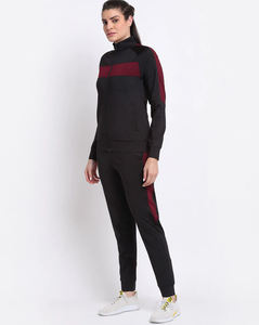 Venta al por mayor de chándal de mujer con capucha al aire libre con logotipo personalizado para correr en invierno Jogging Active Bottoms - Product Image 2