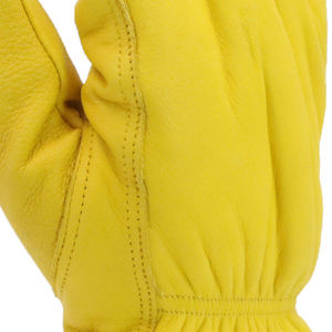 Invierno cálido hombres conducción mano protección industria construcción uso General seguridad jardín cuero trabajo conductor guantes - Product Image 5