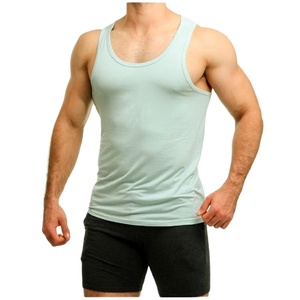 Nouvel arrivage de gilet de gymnastique pour hommes avec logo personnalisé débardeur Stringers Fitness entraînement musculation équipement pour l'été importé BD - Product Image 3