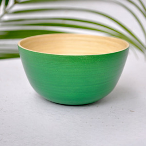 Ensemble de vaisselle en bambou coloré pour repas servant des bols de décoration de cuisine les plus vendus bol en laque filée à la main - Product Image 6