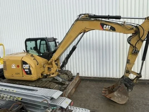 รถขุดขนาดเล็ก CAT 308E2 CR น้ำหนัก 8.5 ตัน พร้อมบุ้งกี๋ 3 ใบ รถขุดไฮดรอลิกแบบกะทัดรัด รถขุดขนาดเล็กสำหรับขาย - Product Image 2