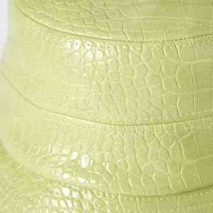 Nouveaux chapeaux bob en cuir respirant personnalisables, prix de gros, meilleure vente, chapeau bob en cuir de qualité supérieure fabriqué en tissu - Product Image 3