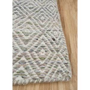 พรมขนสัตว์และวิสโคสสีน้ำเงิน Abrash ขนาดใหญ่ ลายเรขาคณิต สำหรับห้องนั่งเล่น ห้องนอน ห้องโถง-ADWV-13047 - Product Image 4