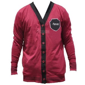 OEM Cardigan Pull personnalisé pour hommes Chenille Broderie Lettre Bouton Avec Poche Automne Hiver Cardigan Tricoté Chandails Respirants - Product Image 4