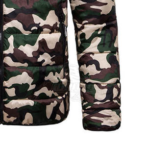 แจ็กเก็ตแบบมีซิปยาวมีฮู้ดสำหรับผู้ชายเสื้อแจ็คเก็ตบับเบิ้ลแบบลำลองสไตล์กลางแจ้งพร้อมบริการ OEM - Product Image 3