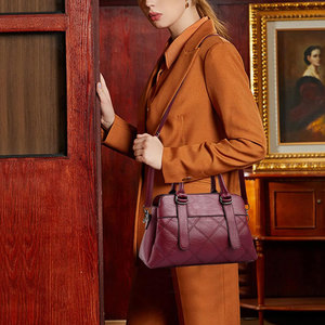 Sacs à main pour femmes Sac en cuir PU pour femmes Longue bandoulière Grande capacité Sacs à main Fermeture à glissière Conception personnalisée du fabricant - Product Image 2