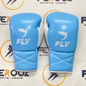ชุดอุปกรณ์ชกมวยสีน้ำเงินขาวแบบสั่งทำพิเศษสำหรับ OEM ประกอบด้วยนวมชกมวย ที่จับมือ หมวกป้องกันศีรษะ อุปกรณ์ป้องกันขาหนีบ สำหรับคิกบ็อกซิ่งและ MMA - Product Image 2