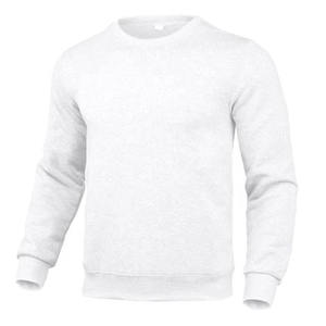 Sudadera de hombre 100% algodón de alta calidad pulóver cuello redondo sudadera logotipo personalizado hombro caído Casual Streetwear sudadera - Product Image 6