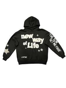 Men's Heavyweight 450 GSM Cotton Full Face Zip Hoodie Designer Good Quality for Puff Print Streetwear Comfortable Pulsed Winter - Product Image 6