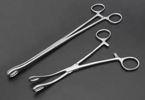 Pince Foerster éponge en acier de haute qualité mâchoires dentelées droites Instruments de base chirurgicaux - Product Image 2