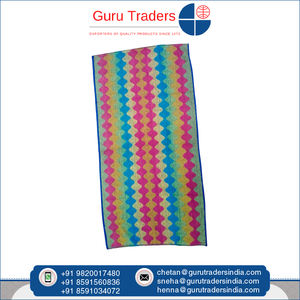 Tamaño personalizado y color posible Lavable a mano y a máquina Polycotton Made Jacquard Designs Surtido de toallas de playa del vendedor indio - Product Image 3