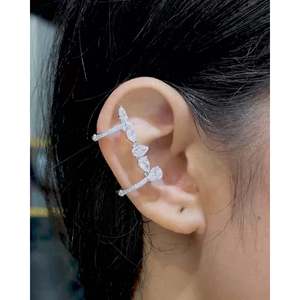 Ice Age Ear <b>Huggy</b> Diamond Earrings - Product Image 6
