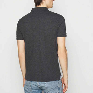 Camiseta de manga corta para hombre, Polo de secado rápido, ropa táctica lisa, de verano - Product Image 2