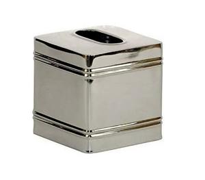 Modern Silver Metal Eco-friendly Handmade Durable <b>Tissue</b> Holder <b>Boxes</b> for Kitchen Dining New Designed Napkin Holders Wholesale - Product Image 1