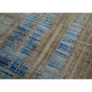 พรมไหมพรมและไหมไผ่ถักมือสีเบจและสีน้ำตาล รุ่น Kavi Unstring Srb(701) ลายแบบนามธรรม เหมาะสำหรับห้องนั่งเล่นหรือห้องนอนวัยรุ่น - Product Image 3