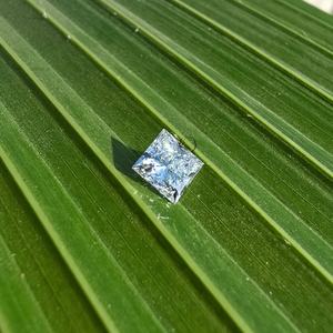 Diamantes Sueltos Cultivados en Laboratorio, Corte Princesa, 1 Quilate, Color D, Claridad VVS2, para Fabricación de Joyas, Suministro al por Mayor - Product Image 2