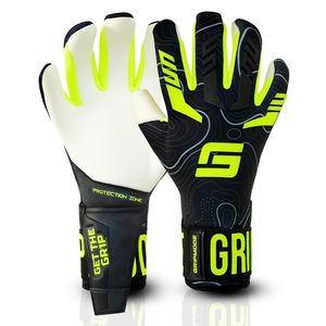 Guantes de Portero GripMode Pro Series Corte Negativo Amarillo Neón y Negro - Product Image 1