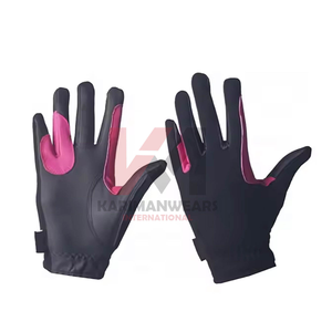 Premium Non Slip Horse Riding Gloves Adults With Reinforced Wrist Support Breathable <b>Equestrian</b> Grip Gloves Training - Product Image 1