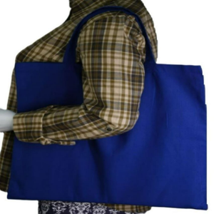 กระเป๋าผ้าแคนวาสแฟชั่นสำหรับผู้หญิง พิมพ์ลายสัตว์ ลายดนตรี คุณภาพสูง 100% ผ้าฝ้าย สายสะพายสองเส้น  รับสกรีนโลโก้ตามแบบที่ต้องการ ใช้ซ้ำได้ - Product Image 3